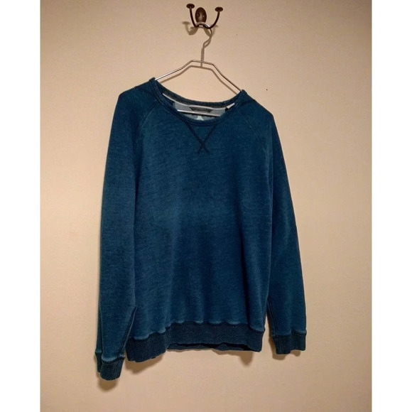 Tommy Bahama Size Medium Dark Blue Cotton Sweatshirt GUC - Picture 7 of 7